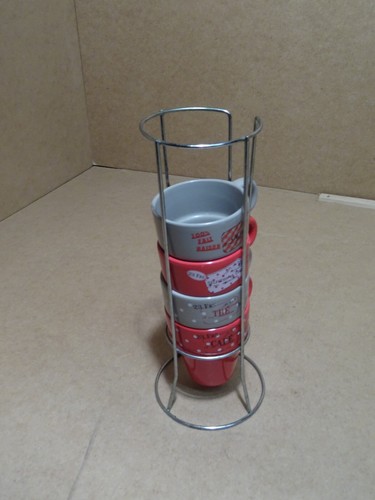 Présentoir avec tasses à - avec,