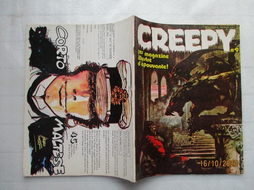 Creepy magazine illustre - creepy,