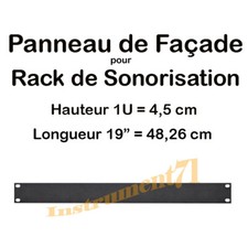 1 Panneau de Façade 19 Pouces