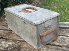 Belle Caisse Allemande MG 08 / 15  2 compartiments WW 1 