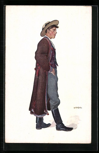 Carte postale jeune - carte,