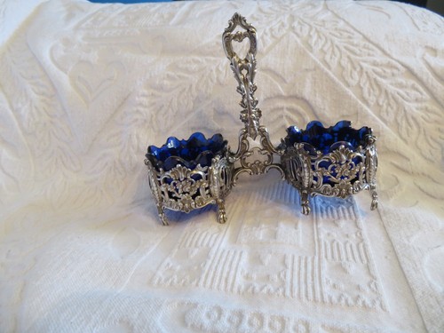 Ancien saleron moture argent - saleron,