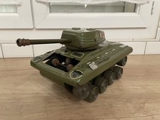Char  Tank Puma « CHR France » Jouet Mécanique En Tôle 35 Cm