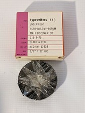 Underwood Scripton Noir Rouge Écrire Ruban Royal Électrique Standard Neuf