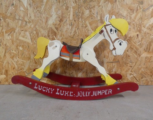 Cheval bascule lucky - cheval, luke