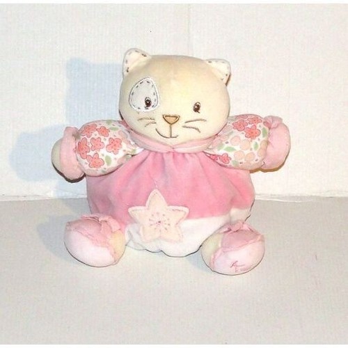 Doudou peluche chat kaloo - doudou,