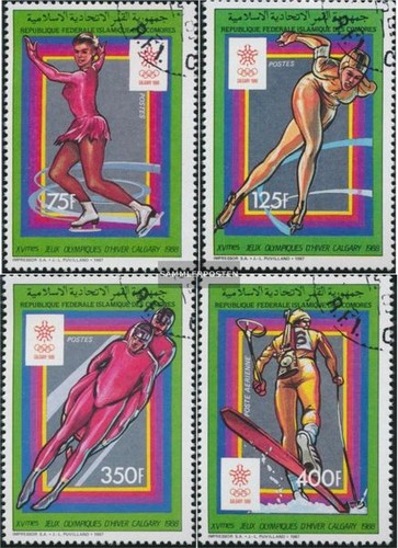 Timbres comores 1988 - , mi