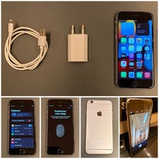 Apple iPhone 6S 128 Go Noir (Débloqué) Accessoires Chargeur +Câble - Caméra HS