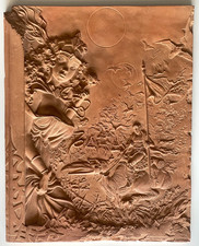AOUAMRI - Mara " LA QUETE DE L OISEAU DE TEMPS " Bas relief - S.BOULESTEIX 2009