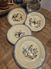 Lot De 4 Assiettes Desserts