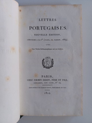 Lettres portugaises nouvelle - lettres,