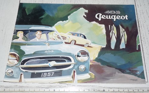 Brochure publicitaire 1957 - publicitaire,