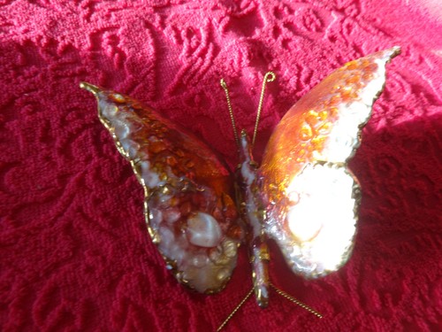 Emaux limoges papillon de - limoges,