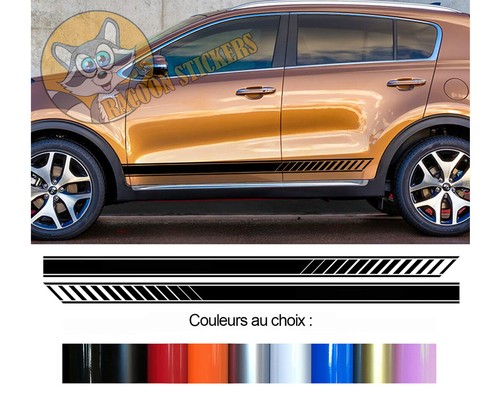 Bandes stripes pour kia - x,