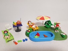 Playmobil  Piscine compact set + accessoires supplémentaires -n°33-