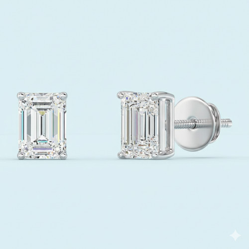 Boucles oreilles clous - d'oreilles, or