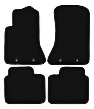 Tapis de sol en velours noir pour Opel Omega B année 1994-2003 set 4 pièces