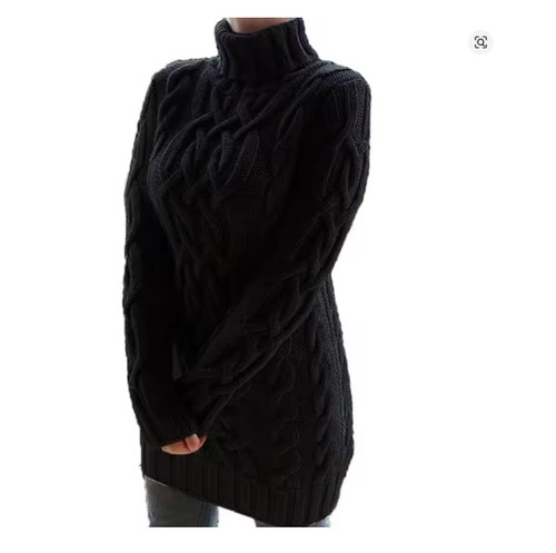Pull pour femme - col, roulé