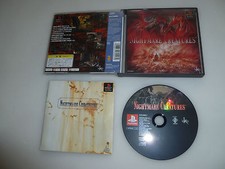 JAPAN IMPORT GAME PLAYSTATION NIGHTMARE CREATURES W CASE & MANUAL