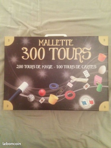 Malette 300 tours magie - tours, magie.