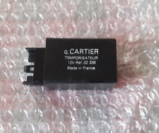 relais G.CARTIER 02336, temporisateur Renault 21 12v 02 336, Renault 21