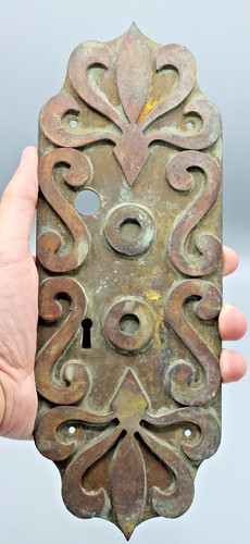 Ancienne plaque porte - plaque, de