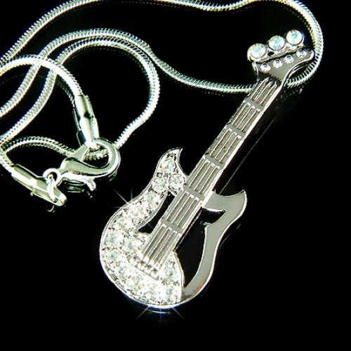Collier musical cristal - collier,