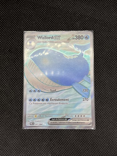 Carte pokémon wailord ex - wailord,
