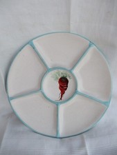 ANCIEN PLAT A HORS D'OEUVRE -