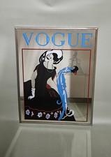 RARE CADRE MIROIR VOGUE VINTAGE INSPIRÉ DES ANNÉES 1900 / COLLECTION 