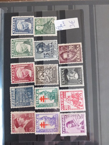 Timbres espagne lot divers - timbres, d