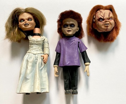 Figurines chucky family - chucky, box