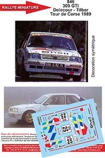 DECALS 1/43 REF 0846 PEUGEOT