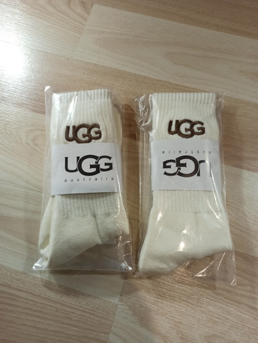 Chaussettes ugg blanches - chaussettes,