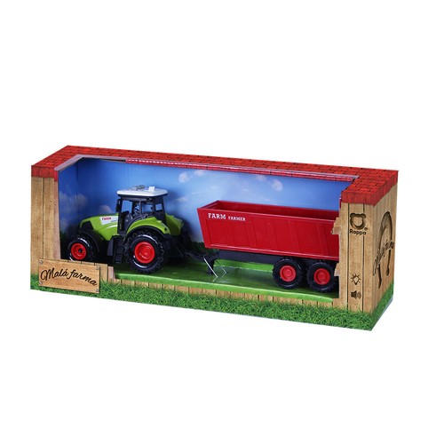 Tracteur avec son lumière - avec, et