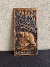 Plaque Cuivre Martelé - Pevek - Cercle Arctique