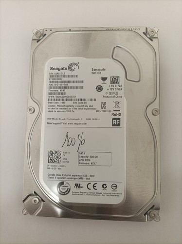 Seagate barracuda 500go - seagate,