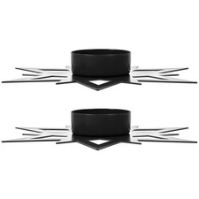  2 Pcs Bougeoir Chandelier