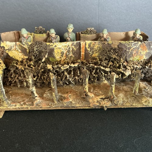 Elastolin lineol toy soldiers - toy,