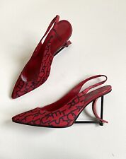 Escarpins monogramme CHARLES JOURDAN Vintage 1980 - Edition limitée US 9.5 = 42