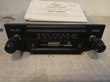 Poste Autoradio Cassette K7 vintage Geder 200 watts  boite origine + notice
