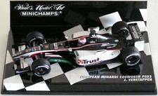 WOW EXTREMEMENT RARE Minardi PS03 Ford Verstappen Silverstone 2003 1:43 Minic...