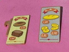 PLAYMOBIL PANNEAUX AFFICHES REF 70954 3441 6219 BOULANGERIE MÉDIÉVALE BÂTIMENT