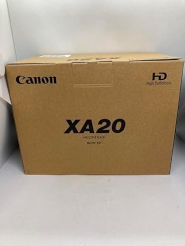 Canon xa20 black full - full, hd