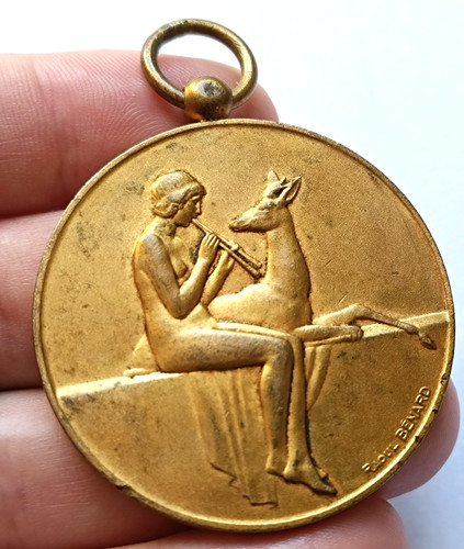 Médaille bronze art - bronze,