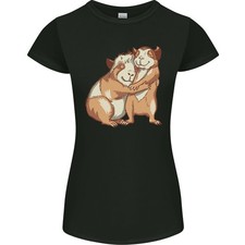 Cochons D'Inde En Train De S'Enlacer T-Shirt Femme Coupe Petite
