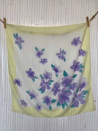 Foulard carré soie - carré, de