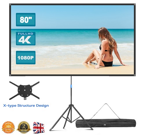 Pvc écran de projection - 80",