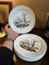 Ensemble de 6 assiettes à