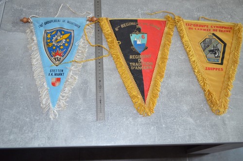 Fanions eme regiment du - eme,